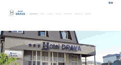 Desktop Screenshot of hotel-drava.com